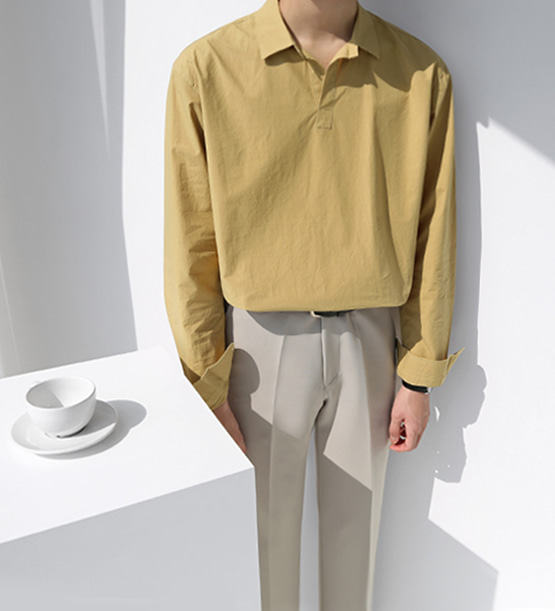 Dreamy Cotton kara shirt (13color)
