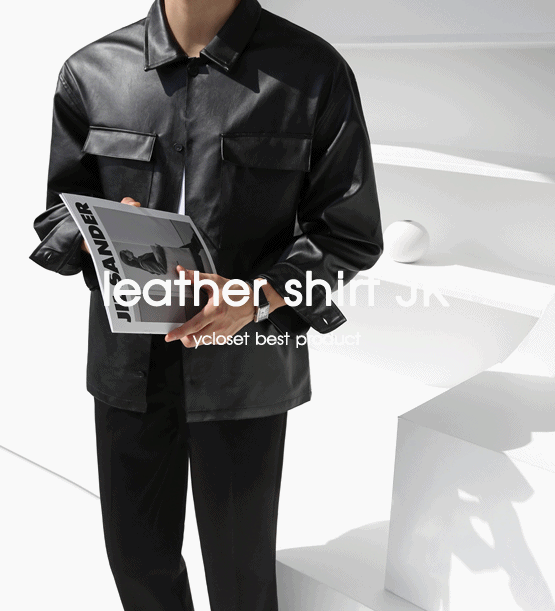 Beken leather shirt JK (2color)