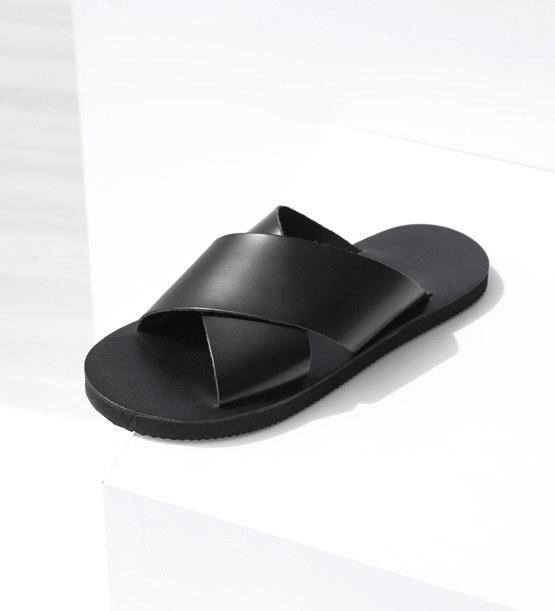 Better cross leather slippers (1color)
