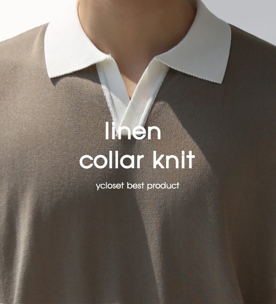 Wof linen collar knit (5color)