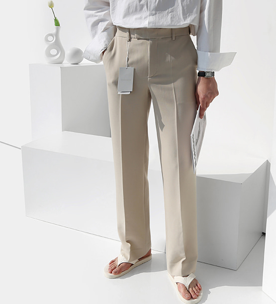Lowe semi wide slacks(5color)