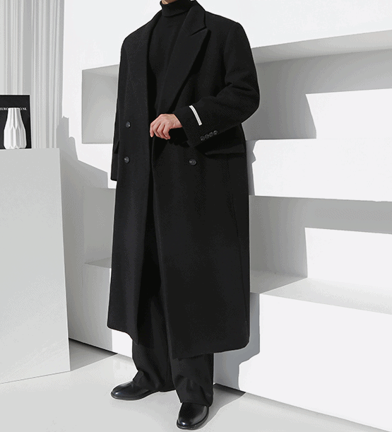 Peil long coat (127cm, 울50%)