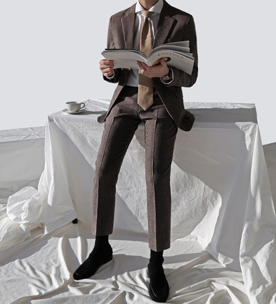 Xeno Bokashi brown suit (1color)