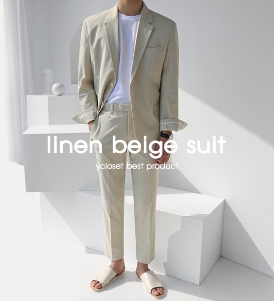 Muze linen suit (11color)