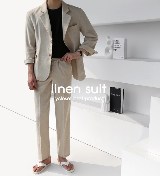 Ader linen suit (3color)