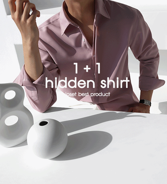 1+1 Bima allday hidden shirt(9color)