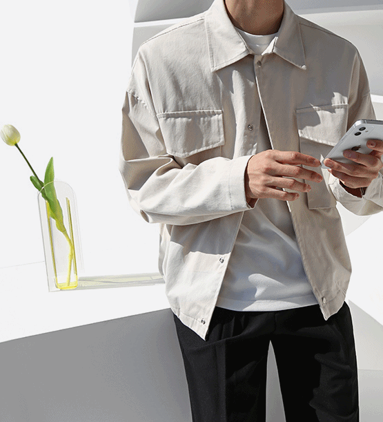 Loible two-pocket jacket (3color)